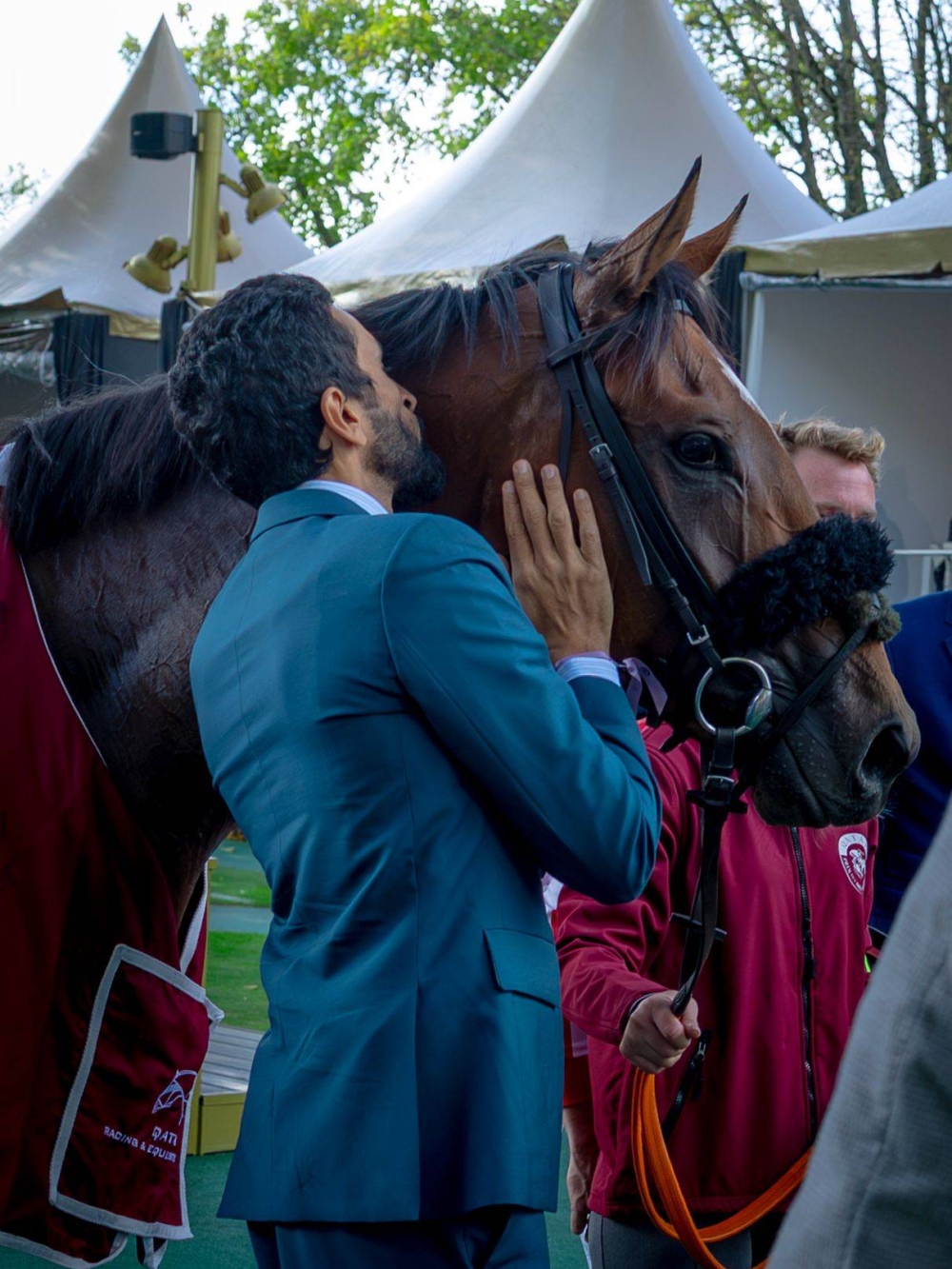 ناصر بن حمد: فوز &laquo;Caballo De Mar&raquo; في جائزة قطر قوس النصر يعكس مكانة الفروسية البحرينية على الساحة الدولية