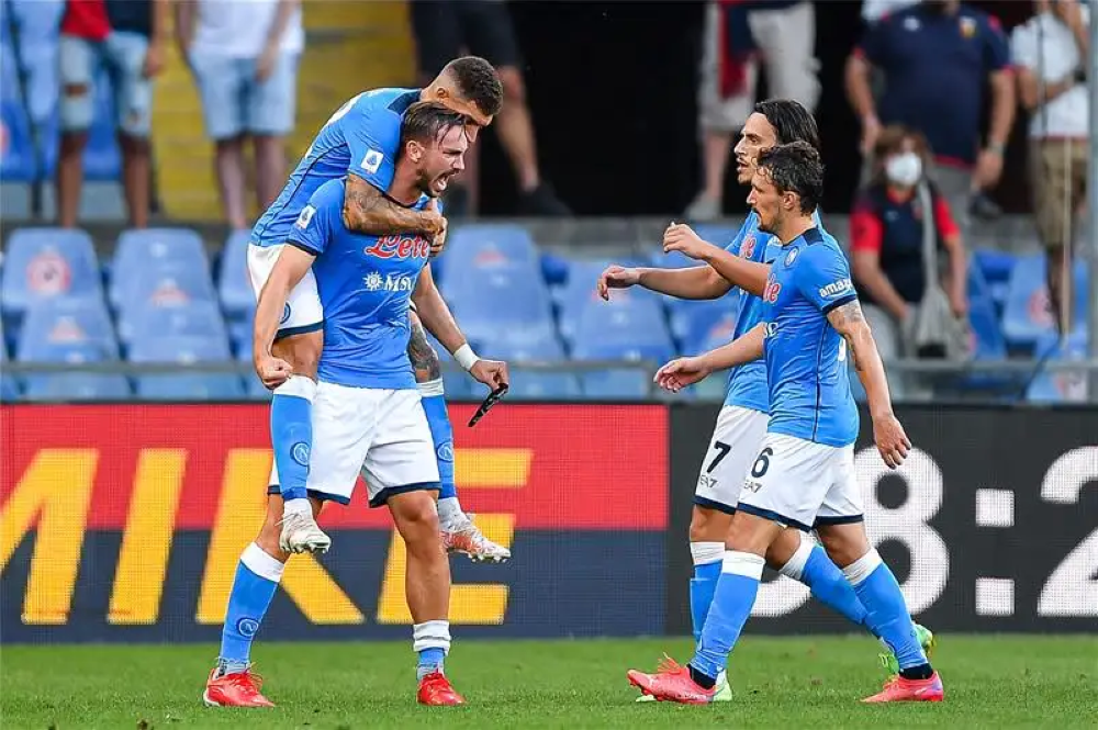 تشكيل نابولي المتوقع ضد جنوى في الجولة السادسة من الدوري الإيطالي