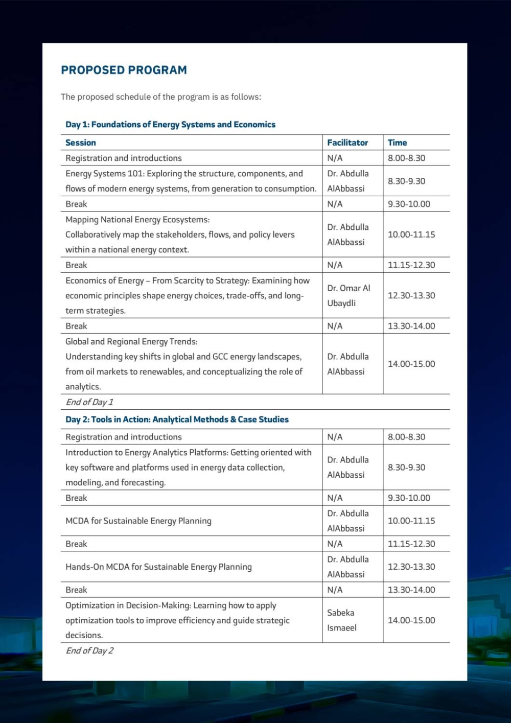 &laquo;دراسات&raquo; تطلق برنامجاً تدريبياً لتعزيز كفاءات تحليل الطاقة باستخدام الذكاء الاصطناعي