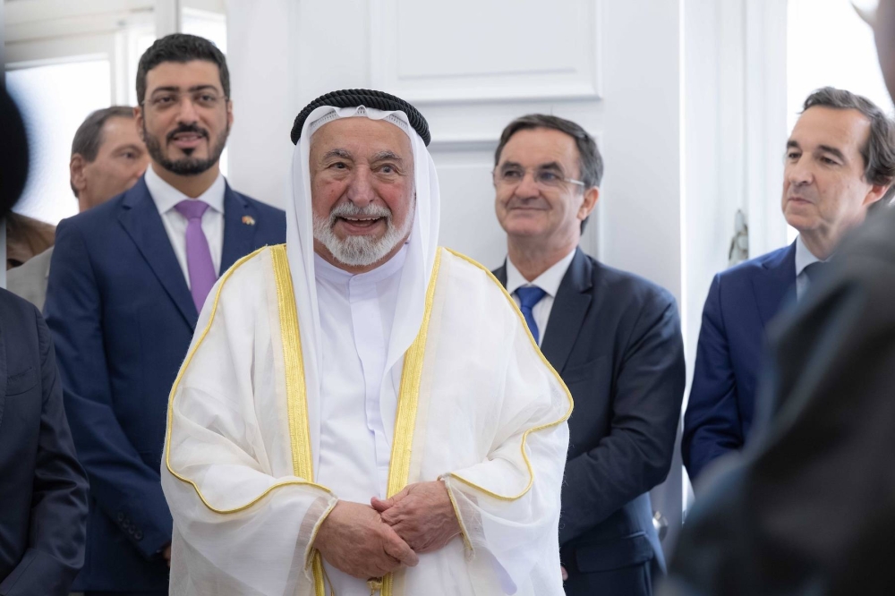 حاكم الشارقة يفتتح "مركز الدراسات العربية" في جامعة كويمبرا البرتغالية