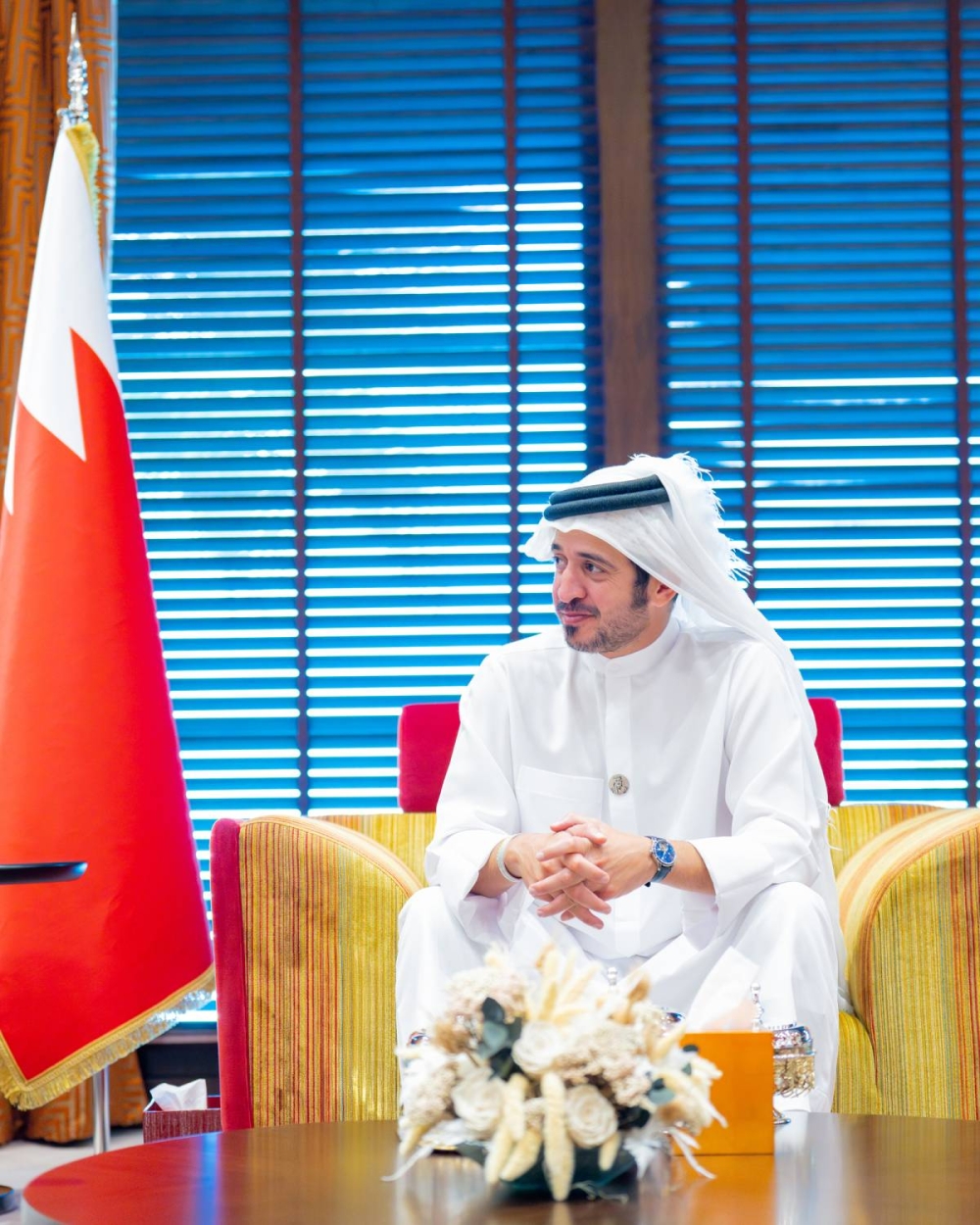 خالد بن حمد يستقبل محافظ العاصمة ويبحث أوجه التعاون المشترك