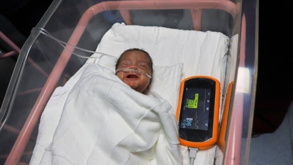 &laquo;يونيسف&raquo;: رضّع غزة يتشاركون أقنعة الأكسجين والأسرّة