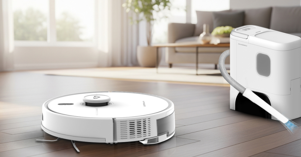 Milagrow تكشف عن أول روبوت مكنسة قابل للتحويل بسعر 430 دولارًا