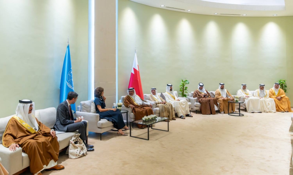 ولي العهد رئيس الوزراء يستقبل المديرة العامة لـ&laquo;اليونسكو&raquo;