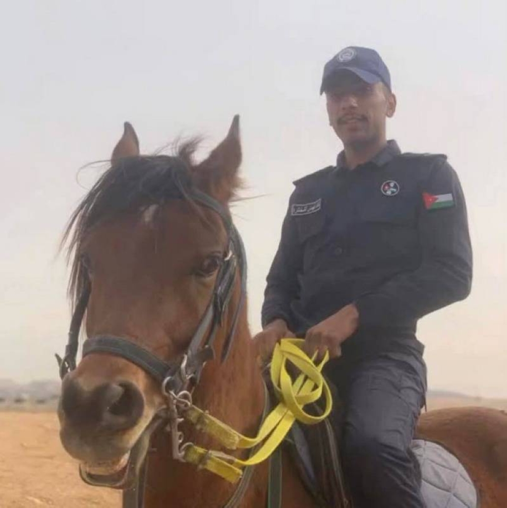 وفاة فارس من الأمن العام الأردني إثر &laquo;كبوة حصانه&raquo; أثناء تأديته لواجبه