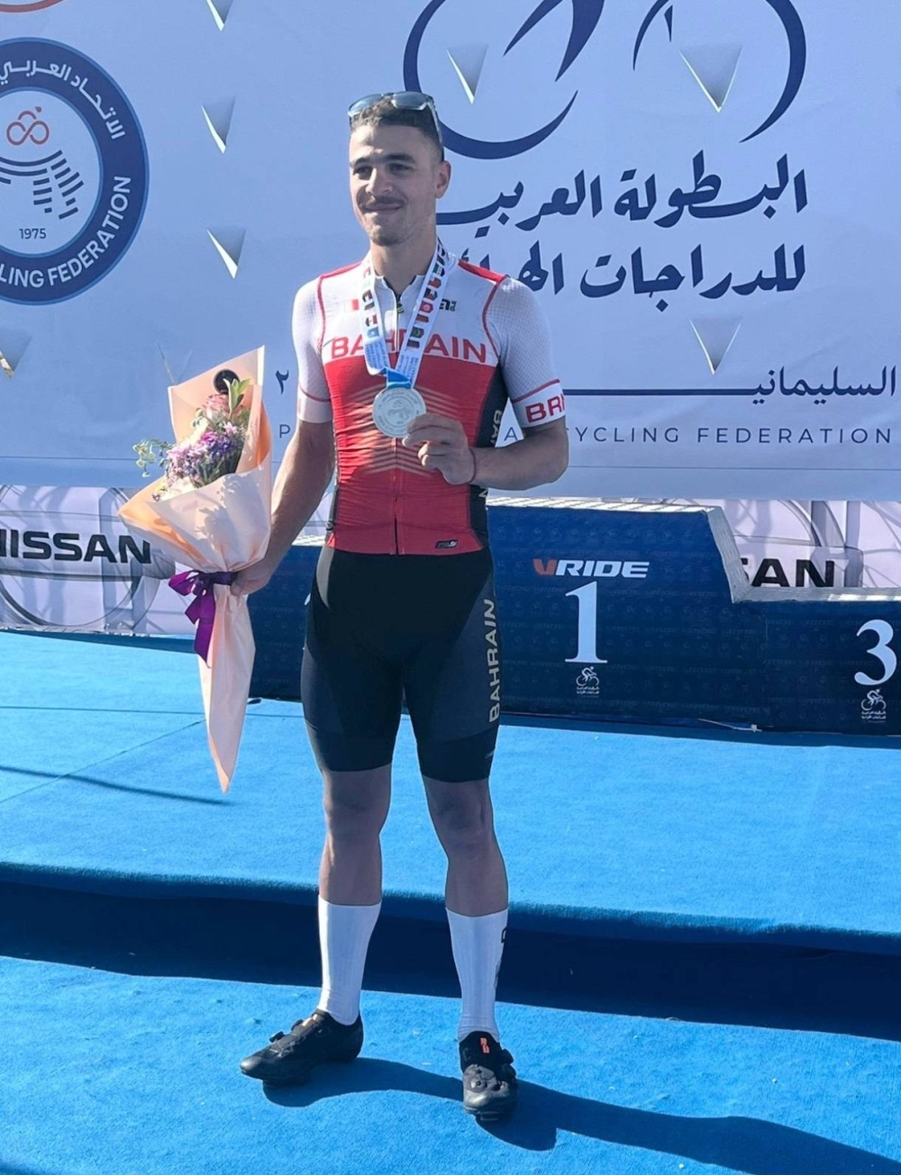 فضيتان للبحرين في &laquo;العربية للدراجات&raquo; بالعراق