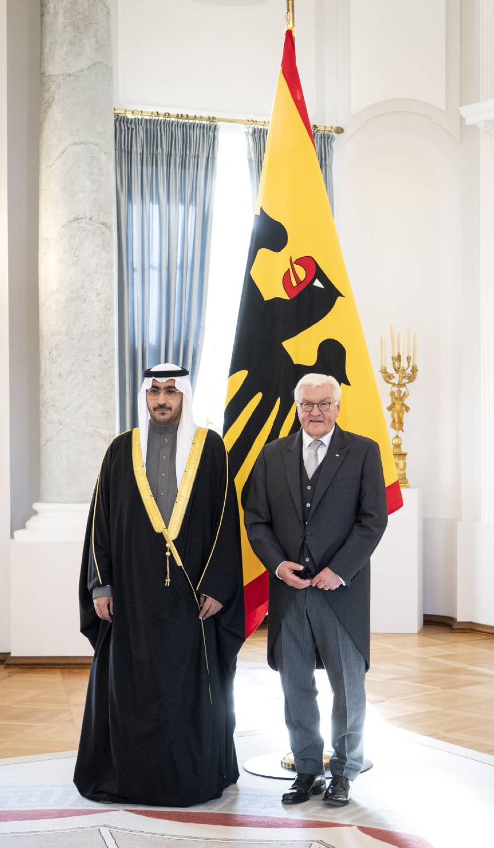 الرئيس الألماني يتسلم أوراق اعتماد سفير البحرين في برلين