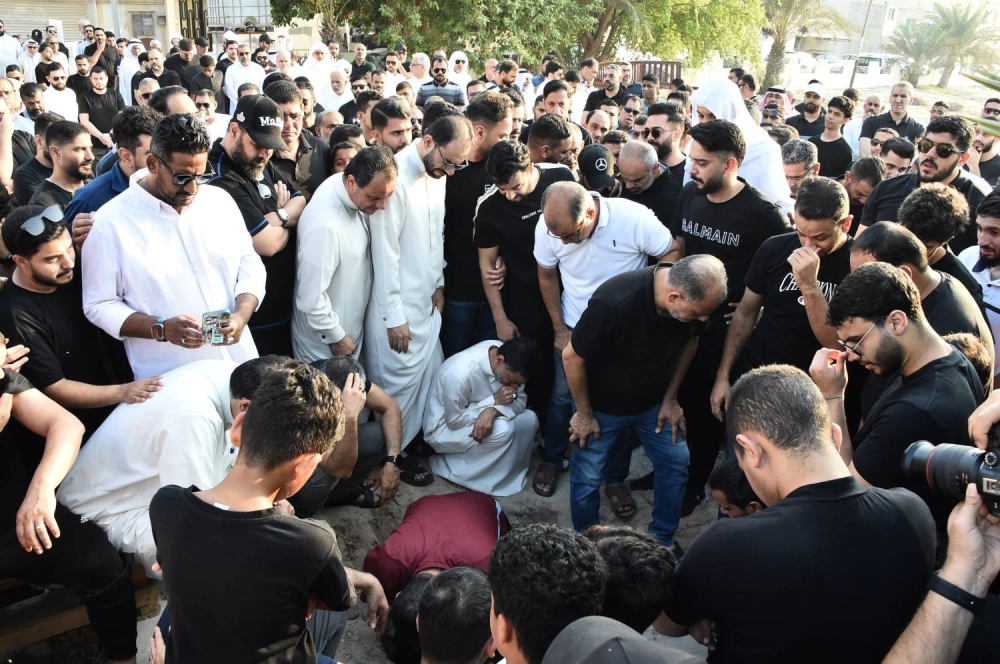 الحزن يخيّم على وداع حسن المحاري ضحية حادث النسيان المؤلم