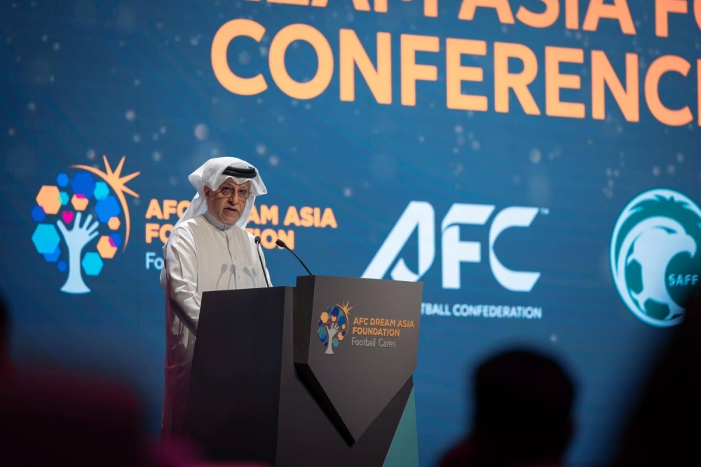 رئيس الاتحاد الآسيوي يفتتح مؤتمر مؤسسة حلم آسيا 2025 في الرياض