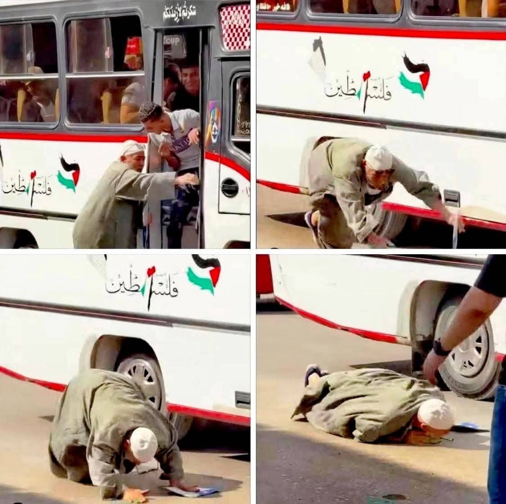 فيديو سقوط مسن من حافلة يثير غضب المصريين.. والحكومة تتدخل