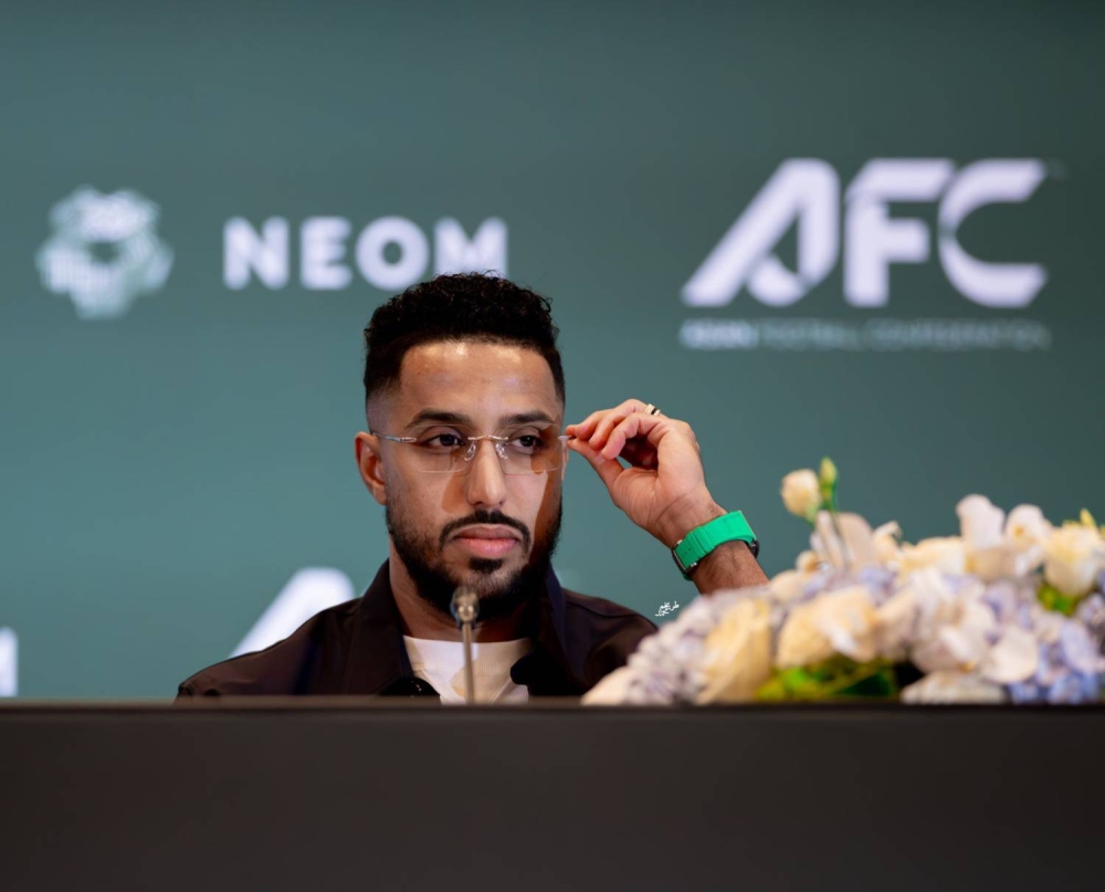 &laquo;الوطن الرياضي&raquo; تسأل سالم الدوسري في مؤتمر أفضل لاعب آسيوي 2025