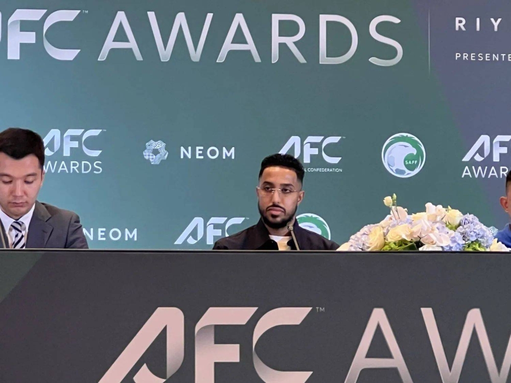 &laquo;الوطن الرياضي&raquo; تسأل سالم الدوسري في مؤتمر أفضل لاعب آسيوي 2025