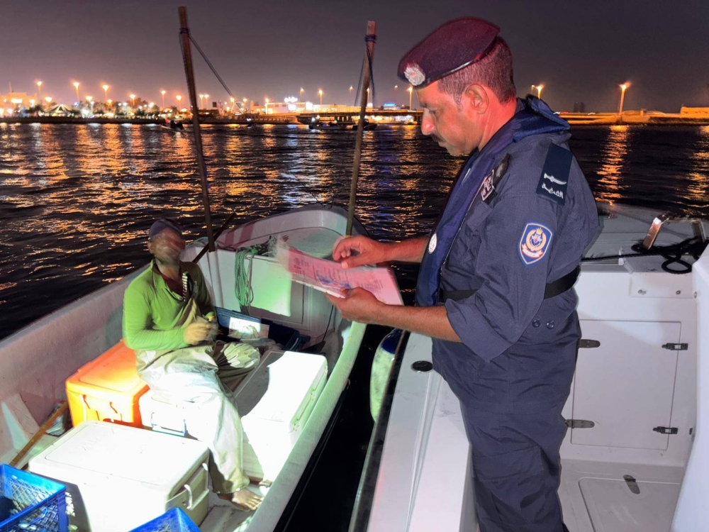 خفر السواحل تنفذ حملة تفتيشية مشتركة في عدد من المناطق البحرية