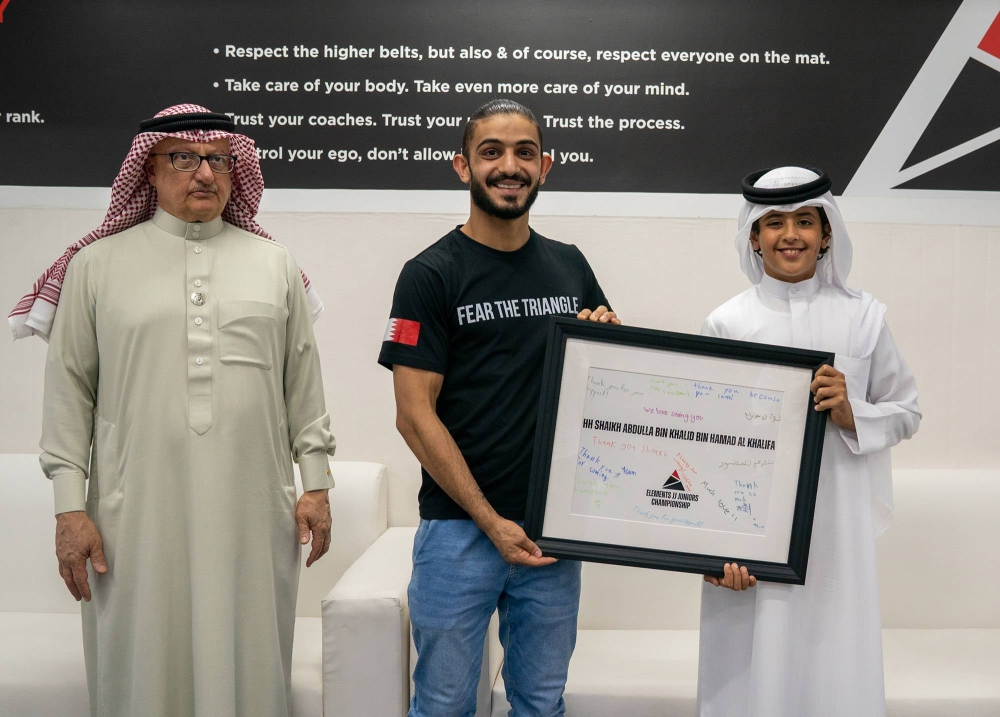 فيصل وعبدالله بن خالد يشهدان ختام &laquo;اليمنتس للجوجيتسو&raquo; ويكرمان  الأبطال