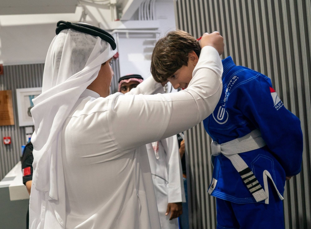 فيصل وعبدالله بن خالد يشهدان ختام &laquo;اليمنتس للجوجيتسو&raquo; ويكرمان  الأبطال