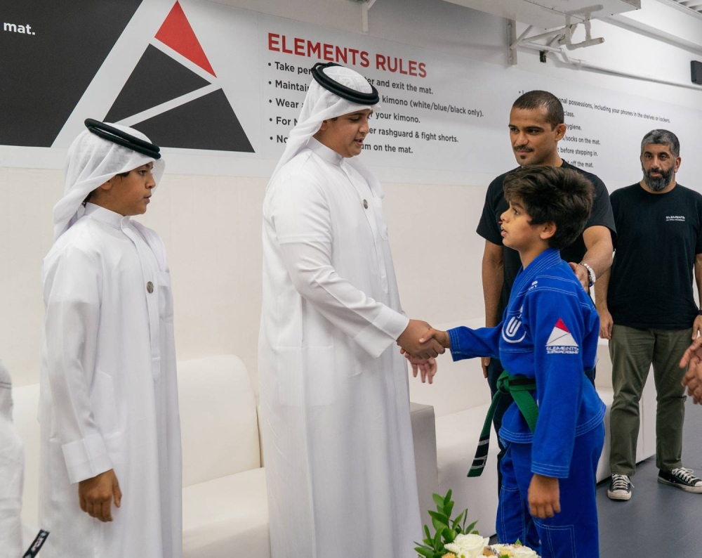 فيصل وعبدالله بن خالد يشهدان ختام &laquo;اليمنتس للجوجيتسو&raquo; ويكرمان  الأبطال