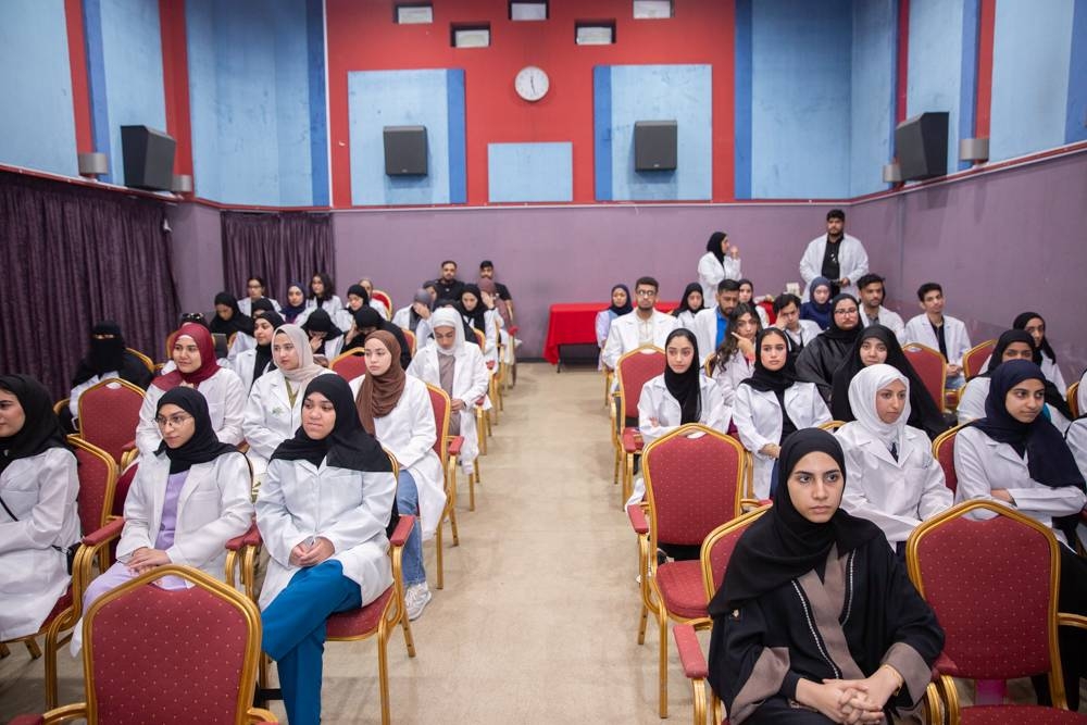 طلاب علم التغذية في الأهلية ينظمون يوماً صحياً تحت شعار: صحتك النفسية تبدأ من صحن طعامك