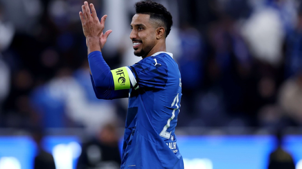 سالم الدوسري مهدد بالغياب عن الهلال أمام السد القطري في دوري أبطال آسيا