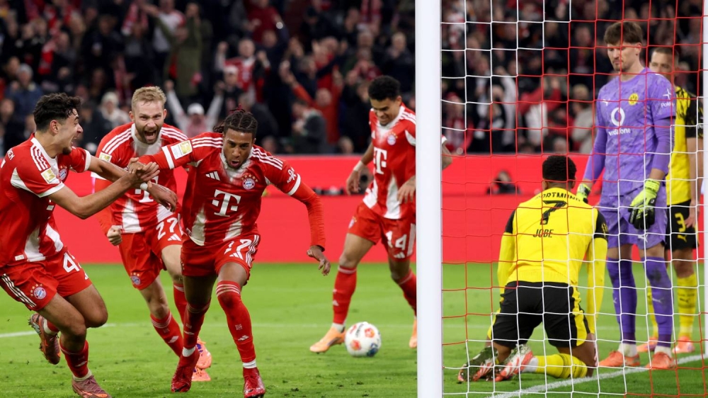 بايرن ميونخ يحسم الكلاسيكو على حساب دورتموند
