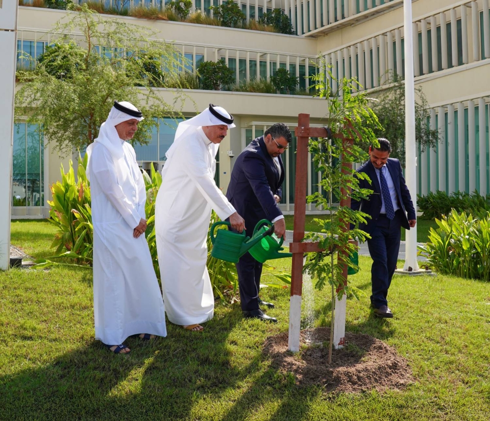 وزارة شؤون الكهرباء والماء وهيئة الكهرباء والماء تؤكدان التزامهما بدعم مبادرات التشجير والاستدامة