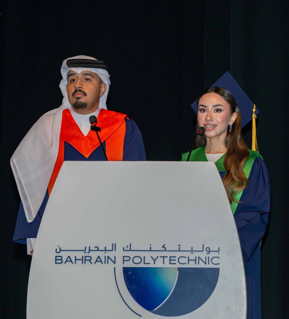 خالد بن عبد الله يحضر حفل تخريج طلبة &laquo;بوليتكنيك البحرين&raquo;