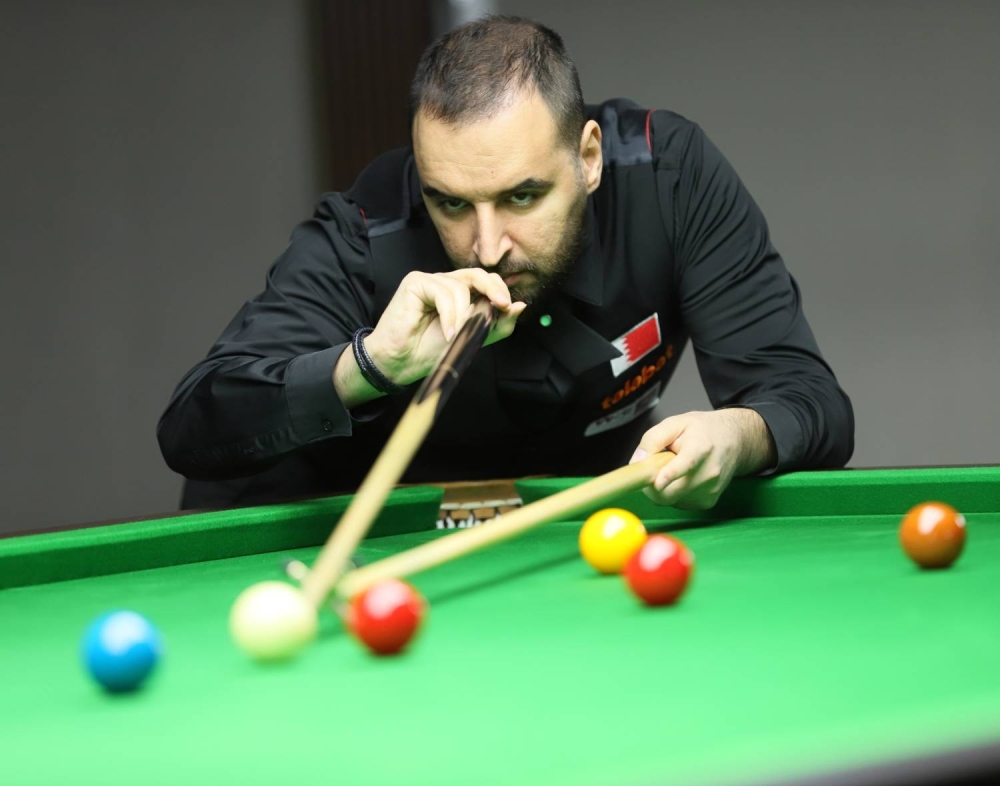 حبيب صباح يحرز البرونزية في &laquo;فردي الماسترز للبليارد والسنوكر&raquo;