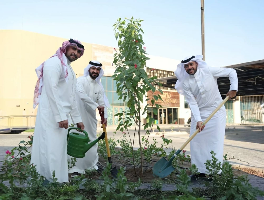 عقارات السيف تنظيم فعالية توعوية بمناسبة أسبوع الشجرة في &laquo;الليوان&raquo;