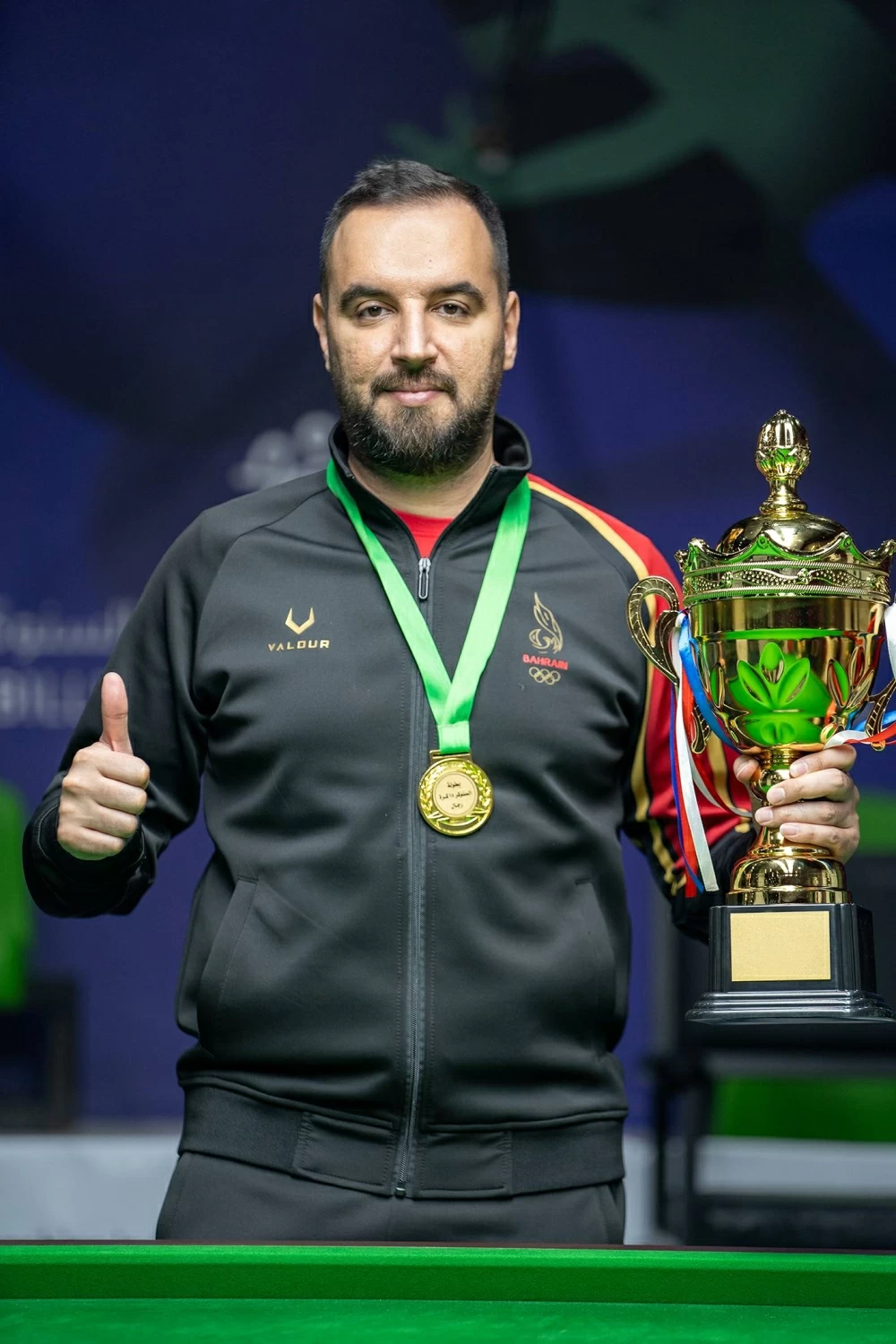 السني تحرز الفضية وصباح ينال برونزية الست كرات في البطولة العربية للبليارد والسنوكر