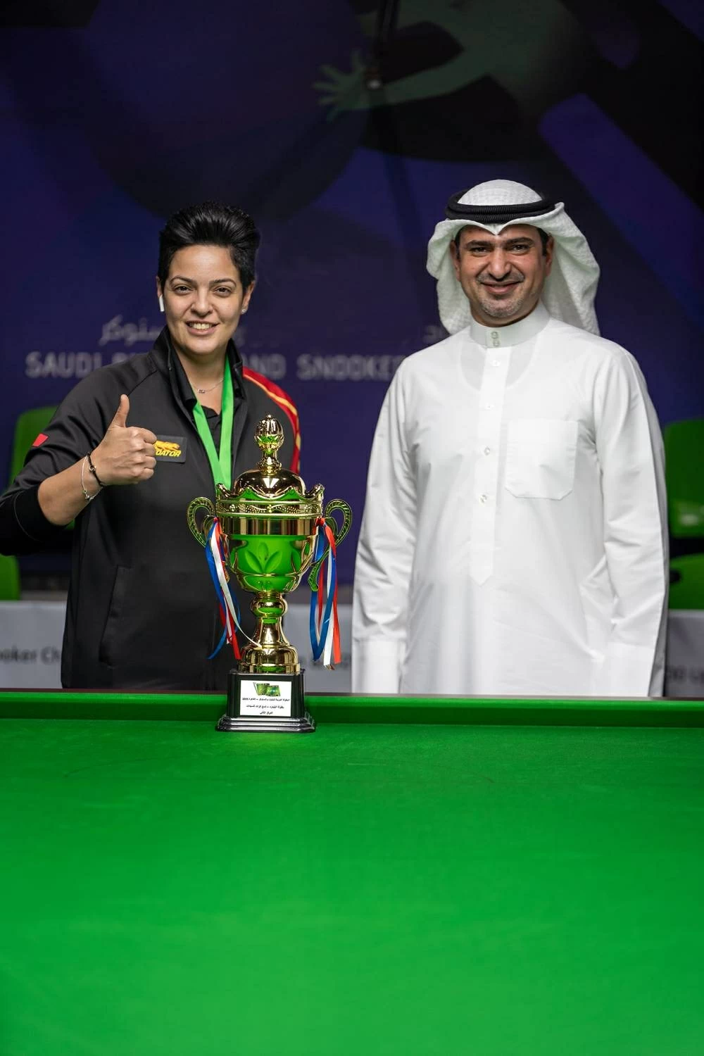 السني تحرز الفضية وصباح ينال برونزية الست كرات في البطولة العربية للبليارد والسنوكر