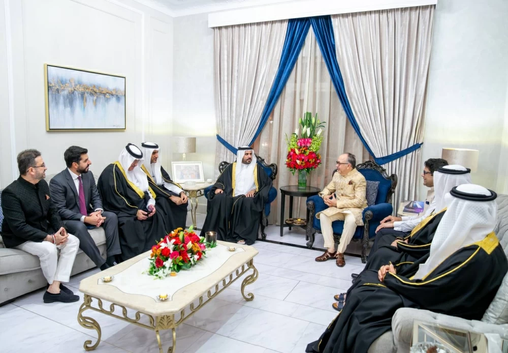 محمد بن سلمان  يزور عدد من الأسر بمناسبة ديوالي ورأس السنة الهندية