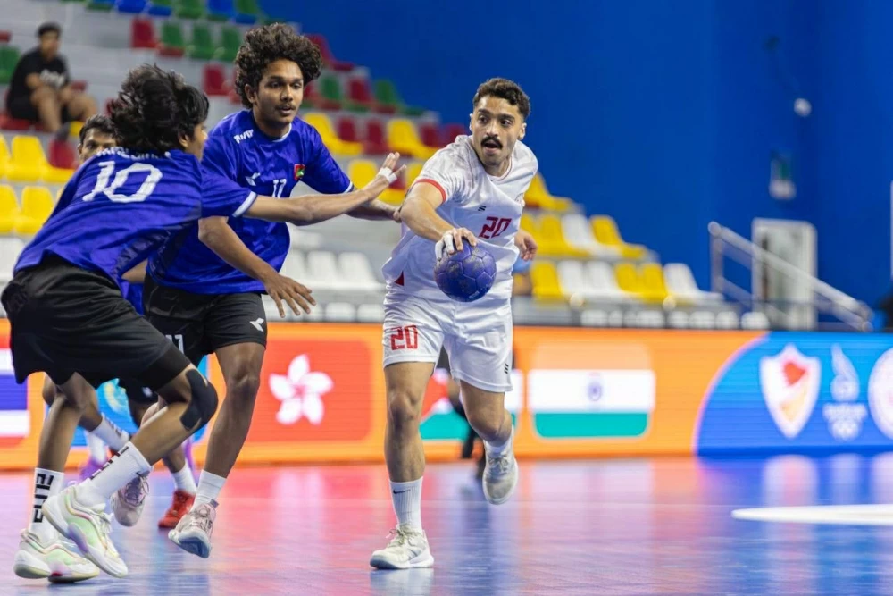 شباب محاربي اليد يكتسح المالديف بانتصار عريض