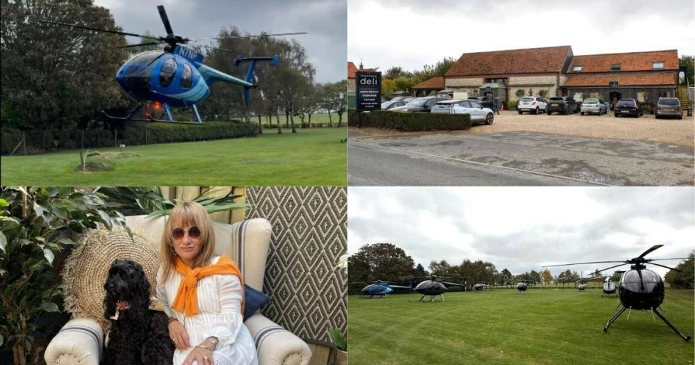 فطور فاخر بطائرات مروحية يشعل غضب سكان قرية بريطانية