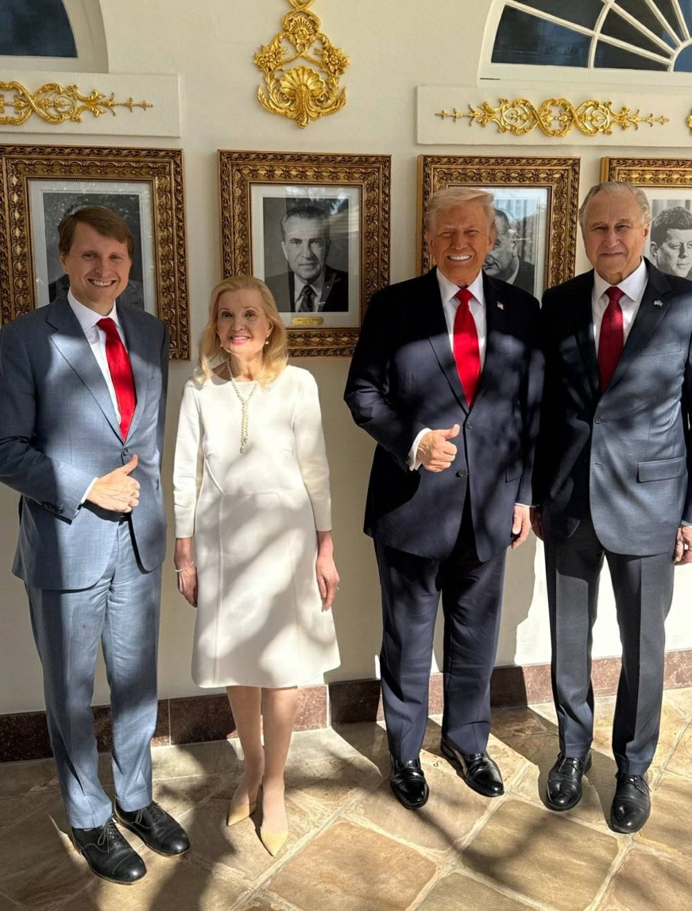 دونالد ترامب يتسلم جائزة &laquo;مهندس السلام&raquo; من مؤسسة ريتشارد نيكسون