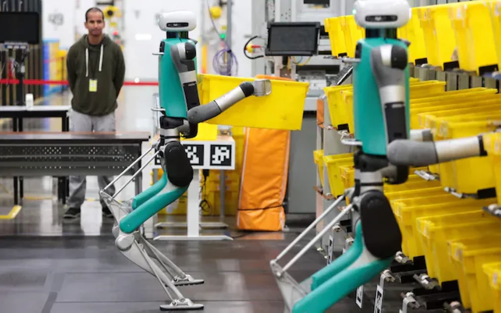 &laquo;أمازون&raquo; تستعد لاستبدال نصف مليون موظف بروبوتات لتقليل التكاليف