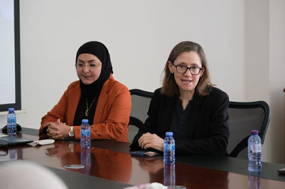 ديانا الجهرمي تستقبل وفدًا من وزارات التعليم العالي والبحث العلمي بدول التعاون