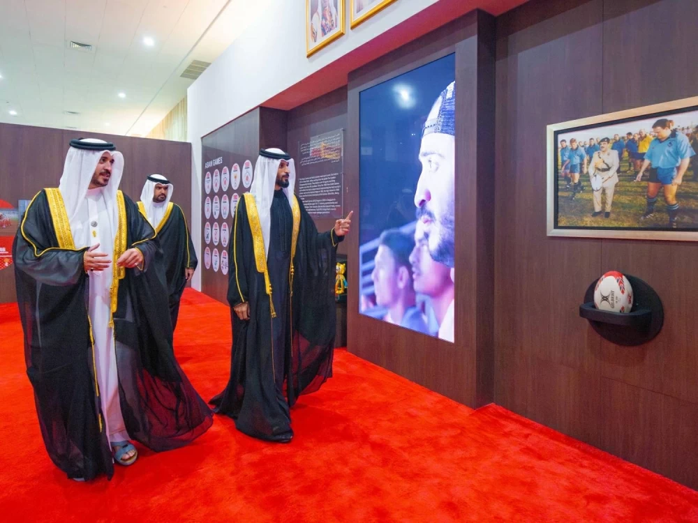 الملك ينيب ناصر بن حمد لافتتاح دورة الألعاب الآسيوية الثالثة للشباب