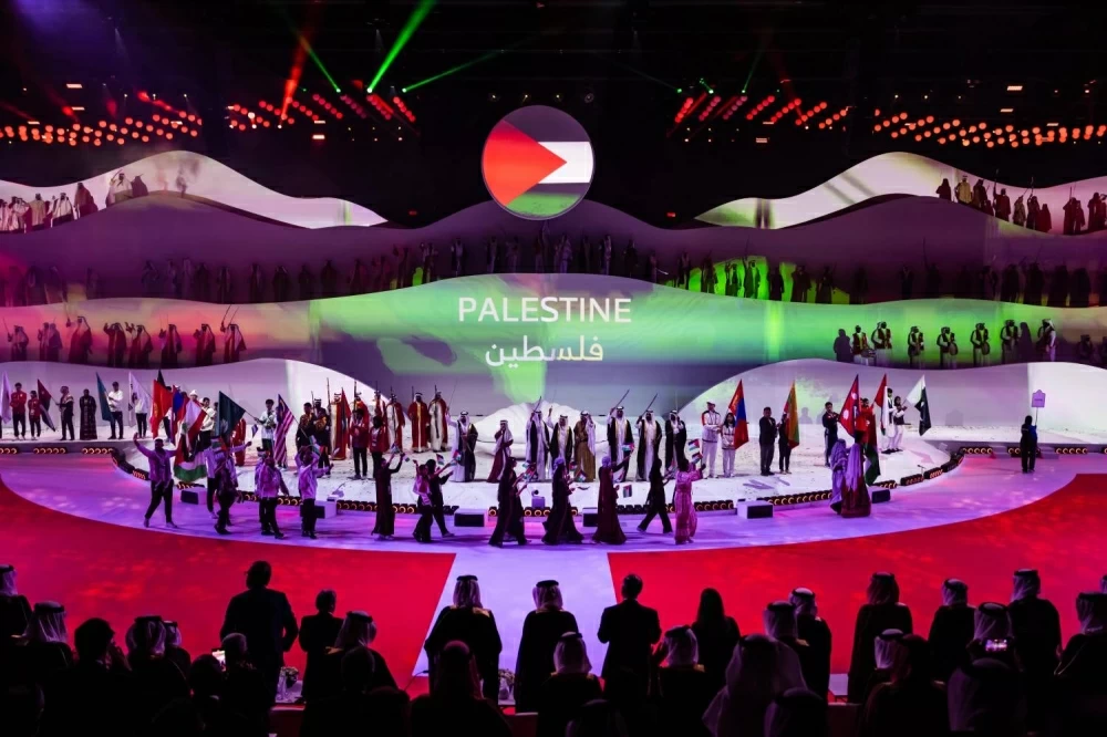 الملك ينيب ناصر بن حمد لافتتاح دورة الألعاب الآسيوية الثالثة للشباب