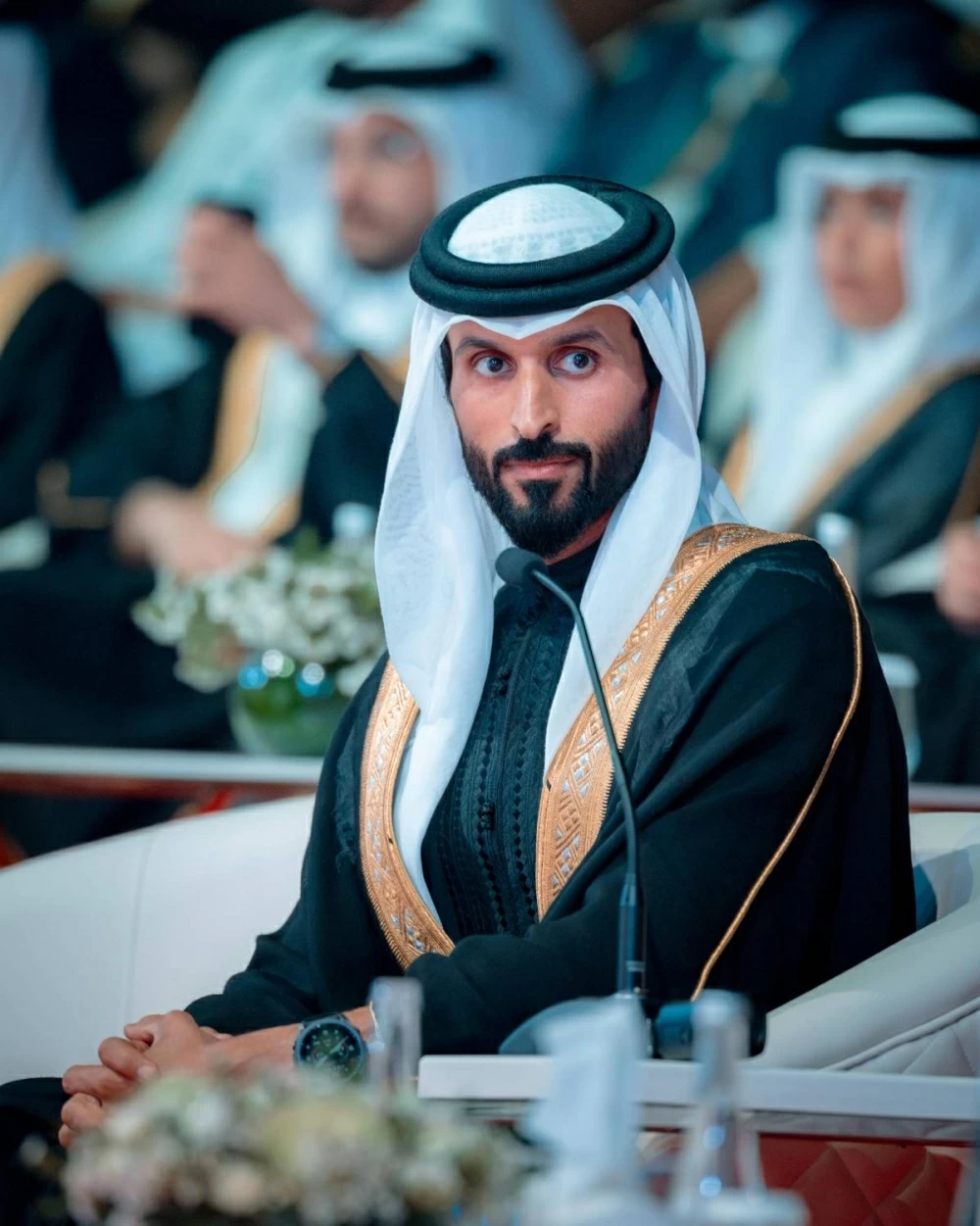 الملك ينيب ناصر بن حمد لافتتاح دورة الألعاب الآسيوية الثالثة للشباب