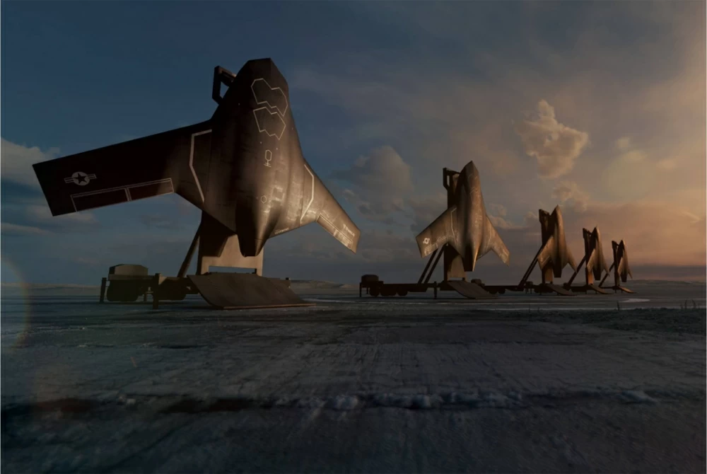 أمريكا تكشف عن &laquo;إكس-بات&raquo; أول مقاتلة تقلع عمودياً يقودها طيار ذكي