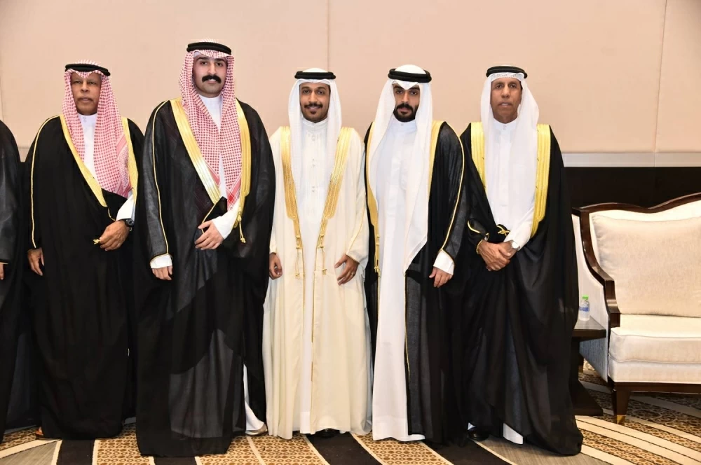 ناصر حمود ناصر يحتفل بزفاف نجله خالد في نادي ضباط قوة الدفاع