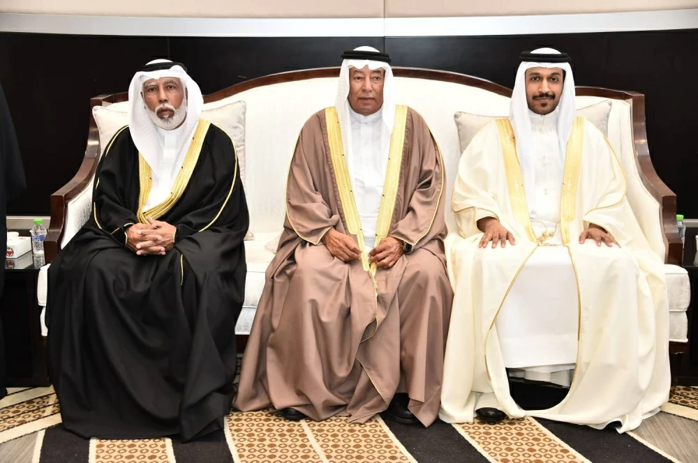 ناصر حمود ناصر يحتفل بزفاف نجله خالد في نادي ضباط قوة الدفاع