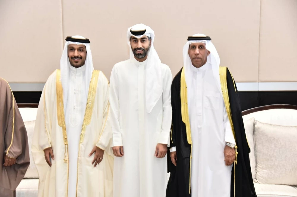 ناصر حمود ناصر يحتفل بزفاف نجله خالد في نادي ضباط قوة الدفاع