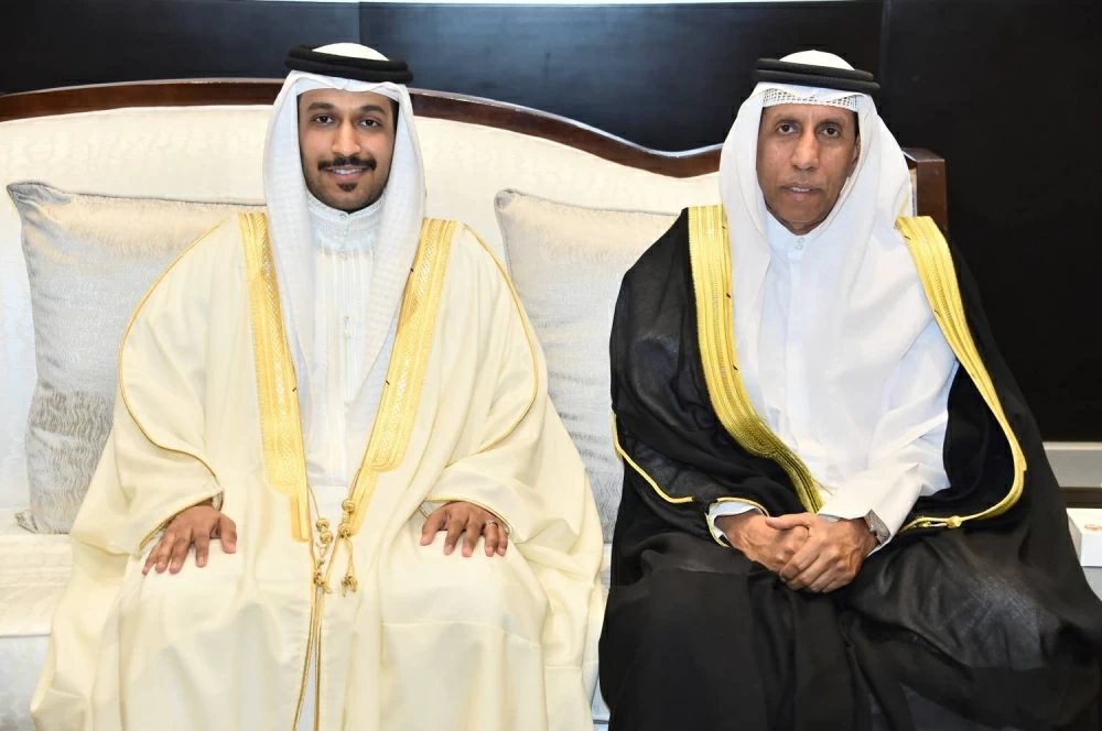 ناصر حمود ناصر يحتفل بزفاف نجله خالد في نادي ضباط قوة الدفاع