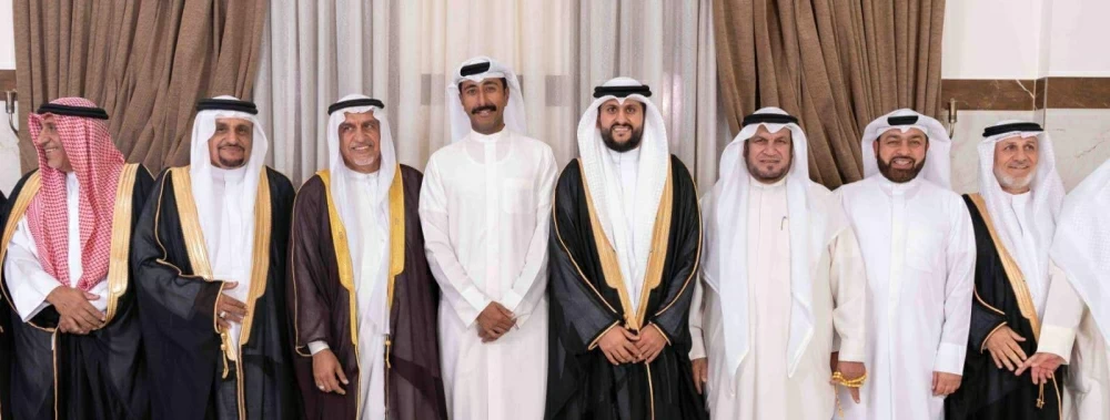 عائلة النواخذه تحتفل بزواج ابنها عبد العزيز عماد على كريمة عبد العزيز أحمد النامليتي