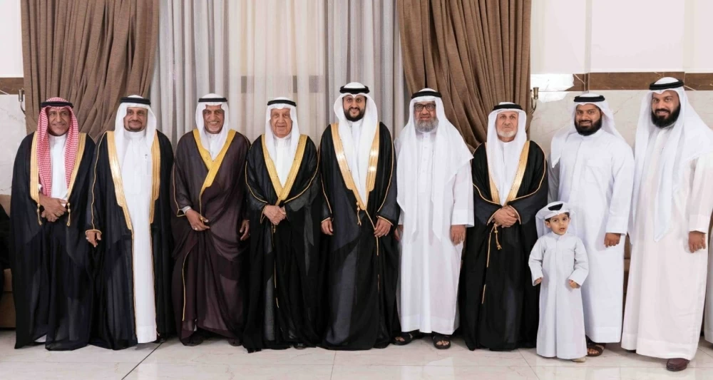 عائلة النواخذه تحتفل بزواج ابنها عبد العزيز عماد على كريمة عبد العزيز أحمد النامليتي