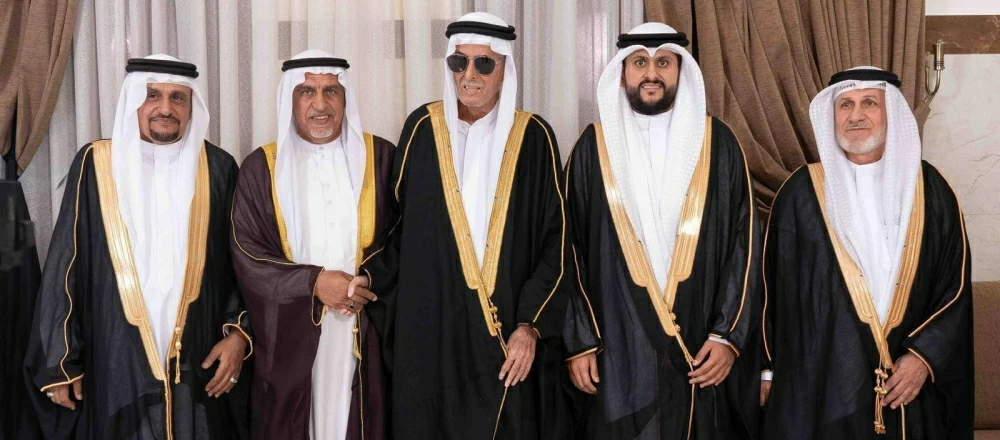 عائلة النواخذه تحتفل بزواج ابنها عبد العزيز عماد على كريمة عبد العزيز أحمد النامليتي