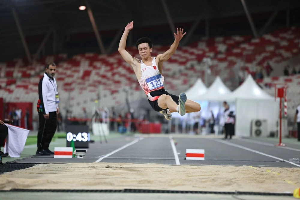 ختام منافسات الغولف ومنافسات قوية في ألعاب القوى في اليوم الرابع للدورة الآسيوية للشباب