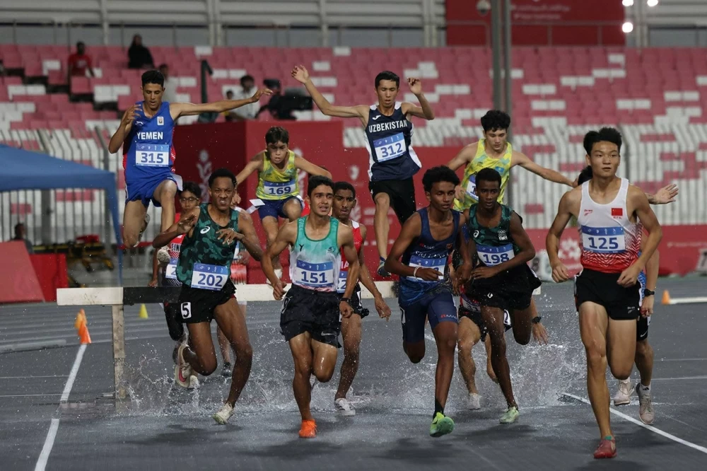 ختام منافسات الغولف ومنافسات قوية في ألعاب القوى في اليوم الرابع للدورة الآسيوية للشباب