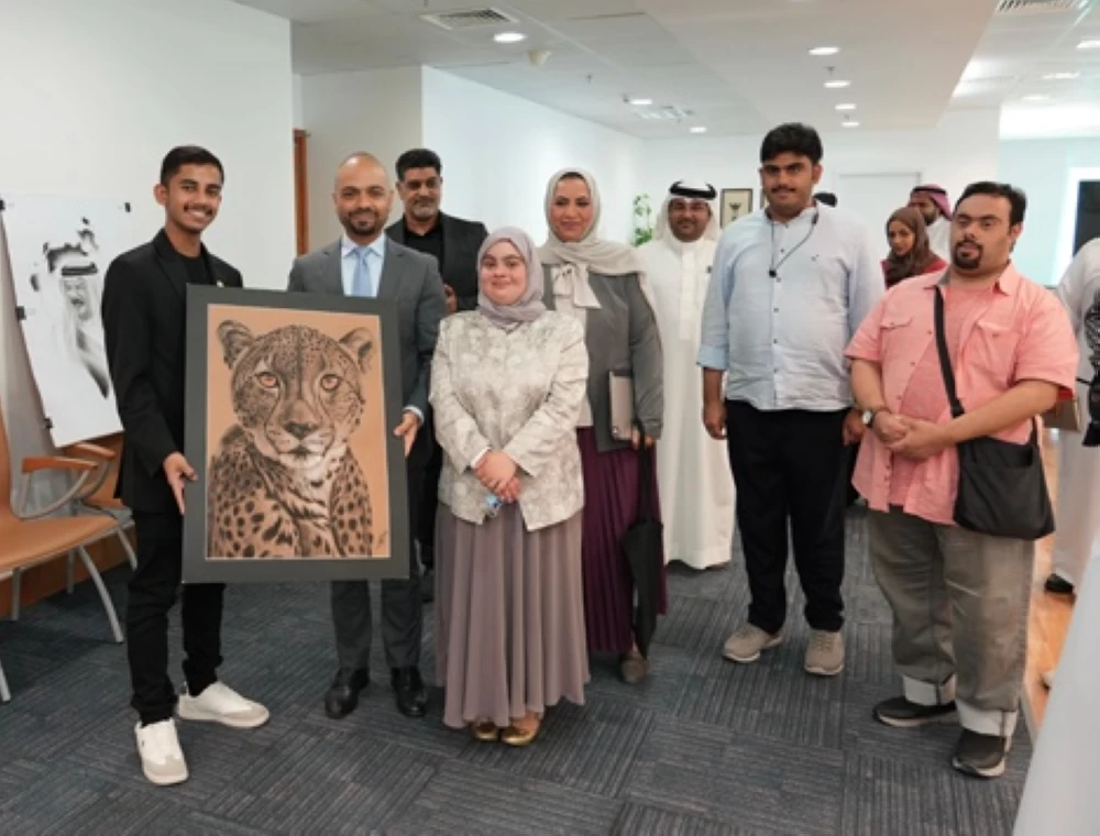 وزير التنمية الاجتماعية يستقبل فريق مركز مايكرو آرت لتدريب الفنون الفائز بالجائزة الأولى في ملتقى "أولادنا" الدولي للفنون