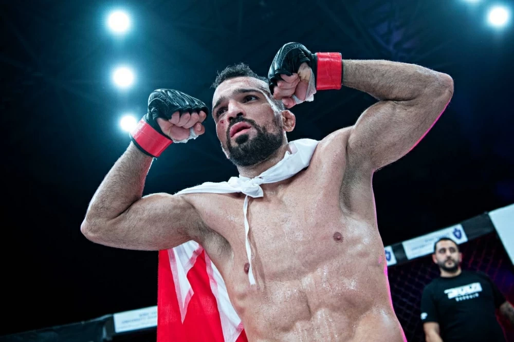حمزة الكوهجي: قبلت نزال اللقب العالمي في&nbsp;&laquo;BRAVE CF 100&raquo;&nbsp;من أجل البحرين